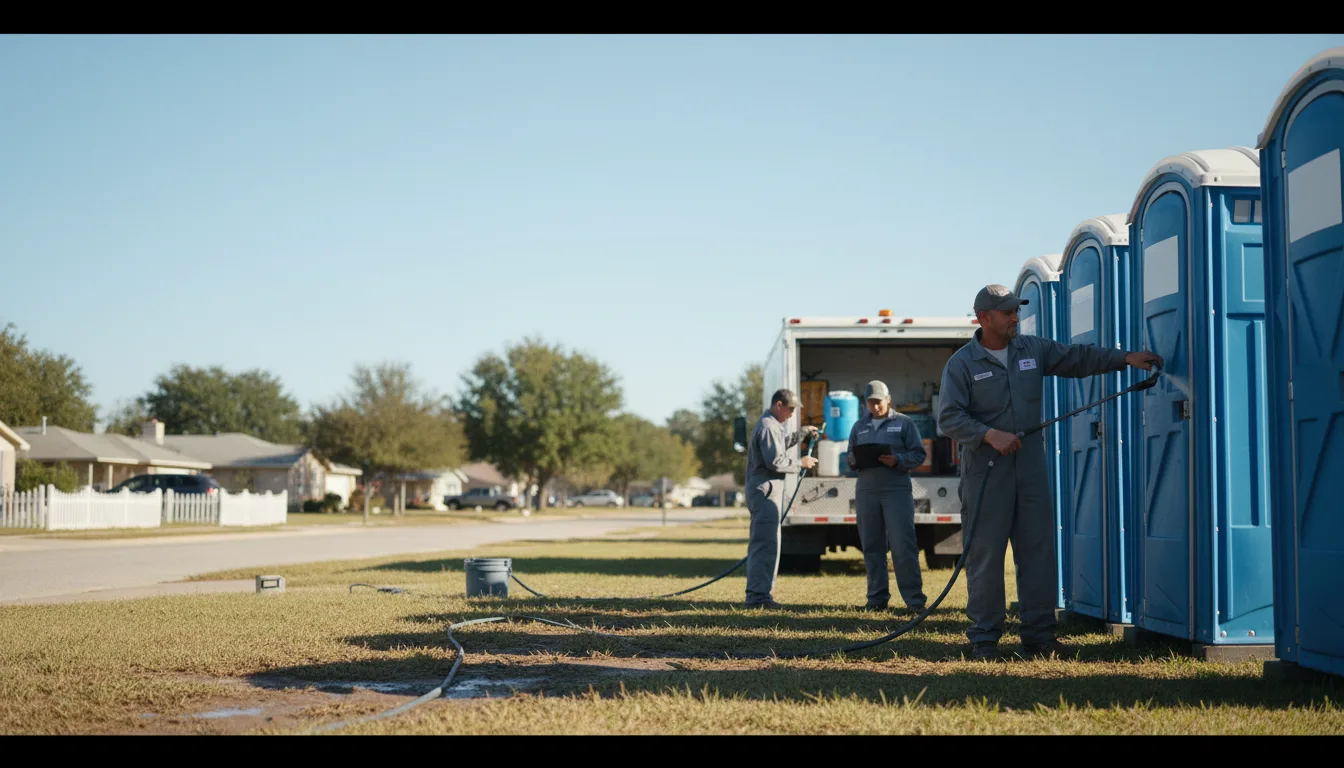Long-Term Portable Toilet Rental in Madison, GA near me